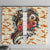 Bass Fishing Reel Cool Dad Window Curtain Tropical Vintage