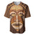 African Women Baseball Jersey Tribal Ethnic Mask - Wonder Print Shop