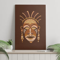 African Women Canvas Wall Art Tribal Ethnic Mask - Wonder Print Shop