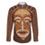 African Women Family Matching Puletasi and Hawaiian Shirt Tribal Ethnic Mask - Wonder Print Shop