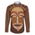 African Women Family Matching Summer Maxi Dress and Hawaiian Shirt Tribal Ethnic Mask - Wonder Print Shop