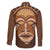 African Women Family Matching Tank Maxi Dress and Hawaiian Shirt Tribal Ethnic Mask - Wonder Print Shop