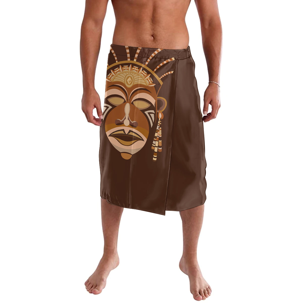 African Women Lavalava Tribal Ethnic Mask - Wonder Print Shop