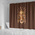 African Women Shower Curtain Tribal Ethnic Mask