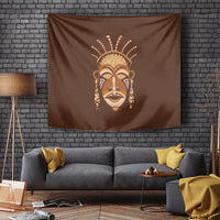 African Women Tapestry Tribal Ethnic Mask - Wonder Print Shop