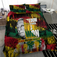 Freedom Is Never Given It Is Won Bedding Set Asa Philip Randolph - Wonder Print Shop