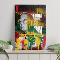 Freedom Is Never Given It Is Won Canvas Wall Art Asa Philip Randolph - Wonder Print Shop