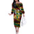 Freedom Is Never Given It Is Won Family Matching Off Shoulder Long Sleeve Dress and Hawaiian Shirt Asa Philip Randolph - Wonder Print Shop