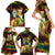 Freedom Is Never Given It Is Won Family Matching Short Sleeve Bodycon Dress and Hawaiian Shirt Asa Philip Randolph - Wonder Print Shop