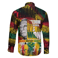 Freedom Is Never Given It Is Won Family Matching Short Sleeve Bodycon Dress and Hawaiian Shirt Asa Philip Randolph - Wonder Print Shop