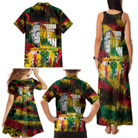Freedom Is Never Given It Is Won Family Matching Tank Maxi Dress and Hawaiian Shirt Asa Philip Randolph - Wonder Print Shop