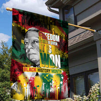 Freedom Is Never Given It Is Won Garden Flag Asa Philip Randolph - Wonder Print Shop