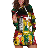Freedom Is Never Given It Is Won Hoodie Dress Asa Philip Randolph - Wonder Print Shop