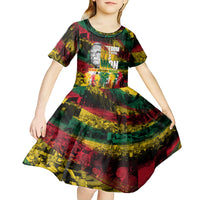 Freedom Is Never Given It Is Won Kid Short Sleeve Dress Asa Philip Randolph - Wonder Print Shop