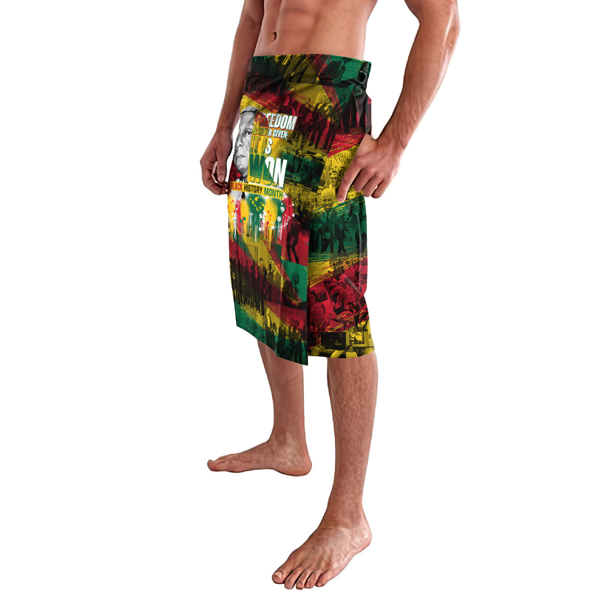 Freedom Is Never Given It Is Won Lavalava Asa Philip Randolph - Wonder Print Shop