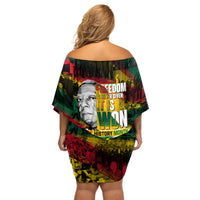 Freedom Is Never Given It Is Won Off Shoulder Short Dress Asa Philip Randolph - Wonder Print Shop