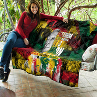 Freedom Is Never Given It Is Won Quilt Asa Philip Randolph - Wonder Print Shop