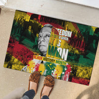Freedom Is Never Given It Is Won Rubber Doormat Asa Philip Randolph - Wonder Print Shop