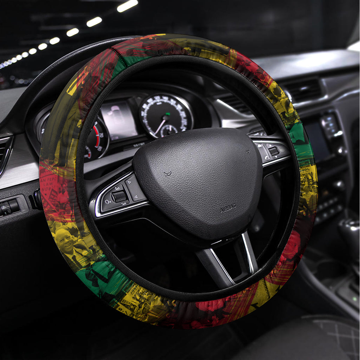 Freedom Is Never Given It Is Won Steering Wheel Cover Asa Philip Randolph - Wonder Print Shop