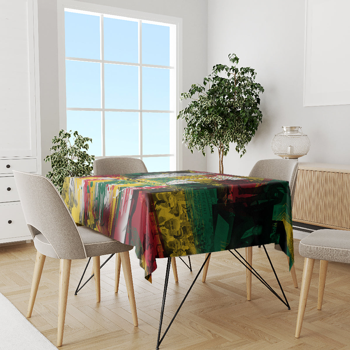 Freedom Is Never Given It Is Won Tablecloth Asa Philip Randolph - Wonder Print Shop