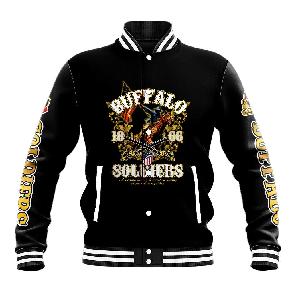 Buffalo Soldiers 1866-1944 Baseball Jacket American Legend