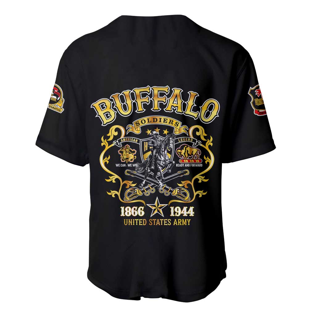 Buffalo Soldiers 1866-1944 Baseball Jersey American Legend
