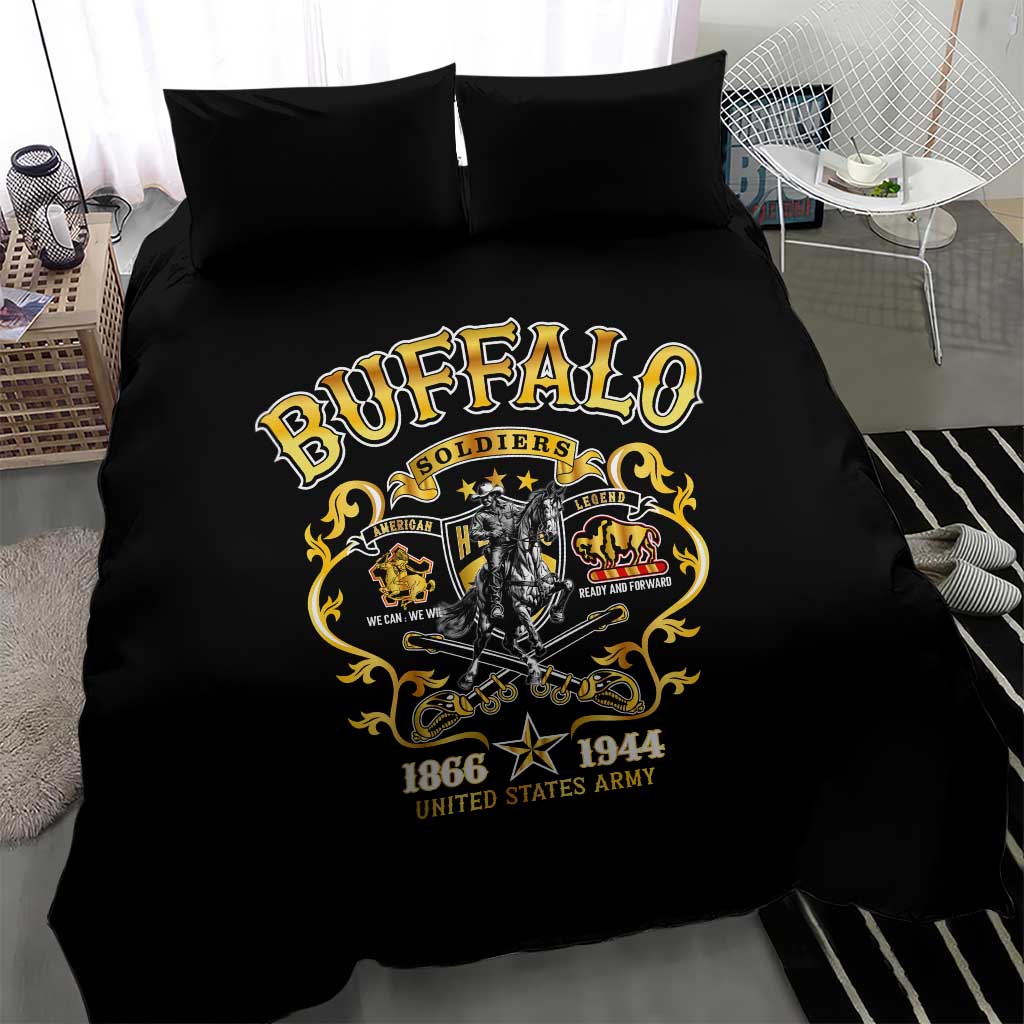 Buffalo Soldiers 1866-1944 Bedding Set American Legend
