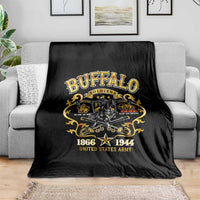 Buffalo Soldiers 1866-1944 Blanket American Legend