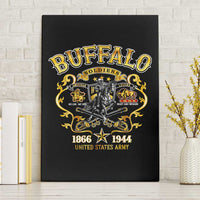 Buffalo Soldiers 1866-1944 Canvas Wall Art American Legend
