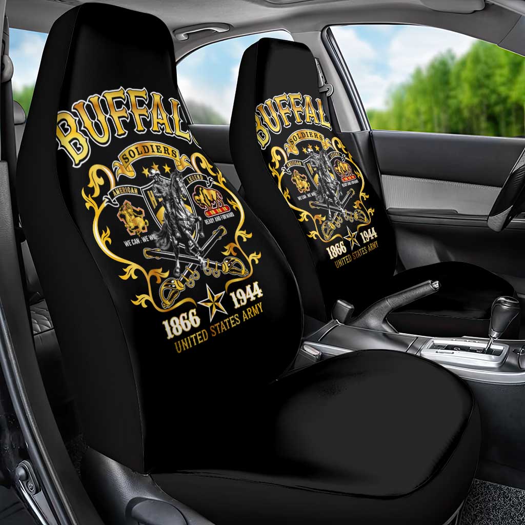 Buffalo Soldiers 1866-1944 Car Seat Cover American Legend