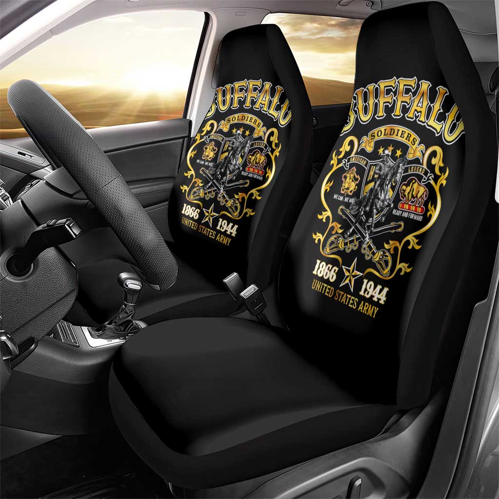 Buffalo Soldiers 1866-1944 Car Seat Cover American Legend