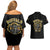 Buffalo Soldiers 1866-1944 Couples Matching Off Shoulder Short Dress and Hawaiian Shirt American Legend