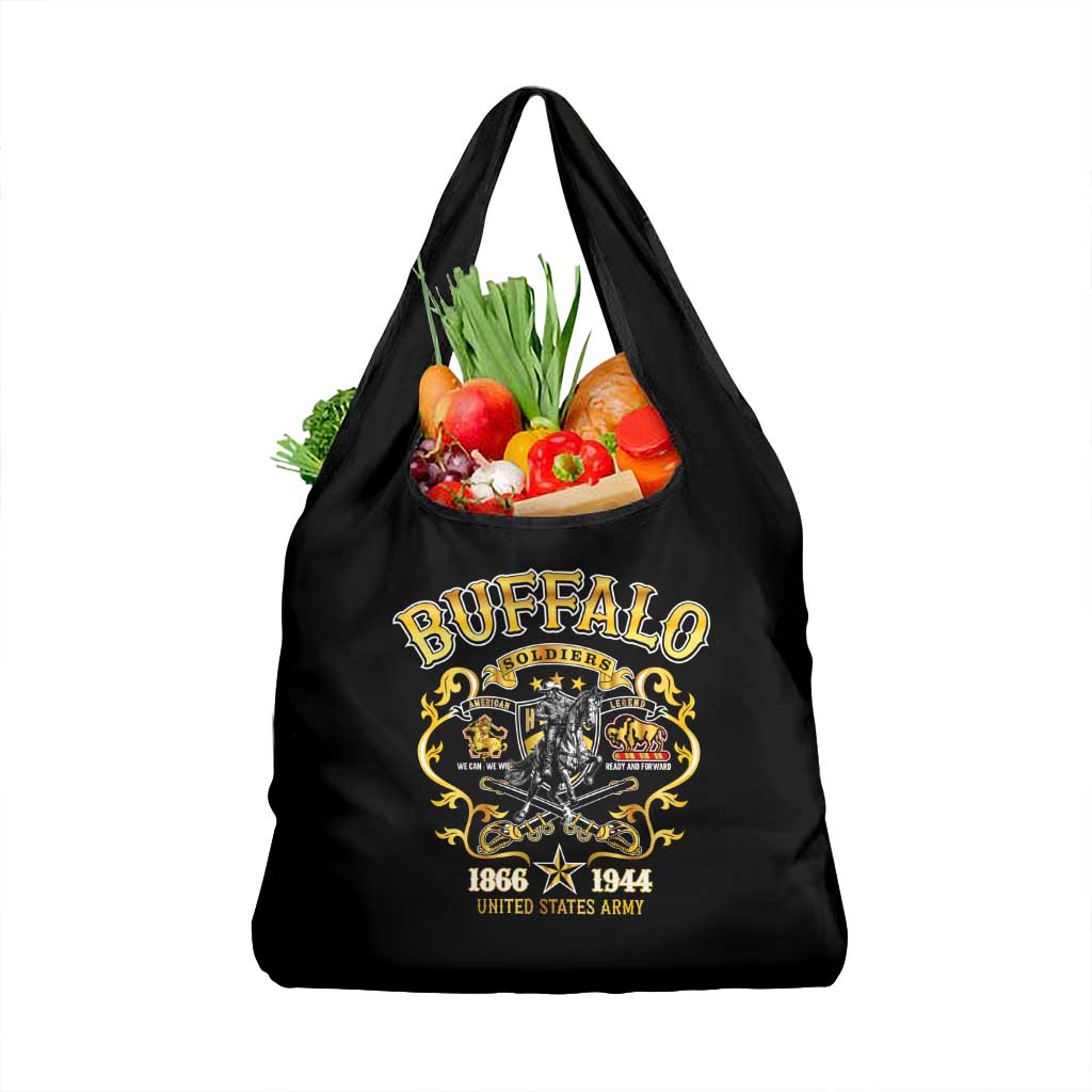 Buffalo Soldiers 1866-1944 Grocery Bag American Legend