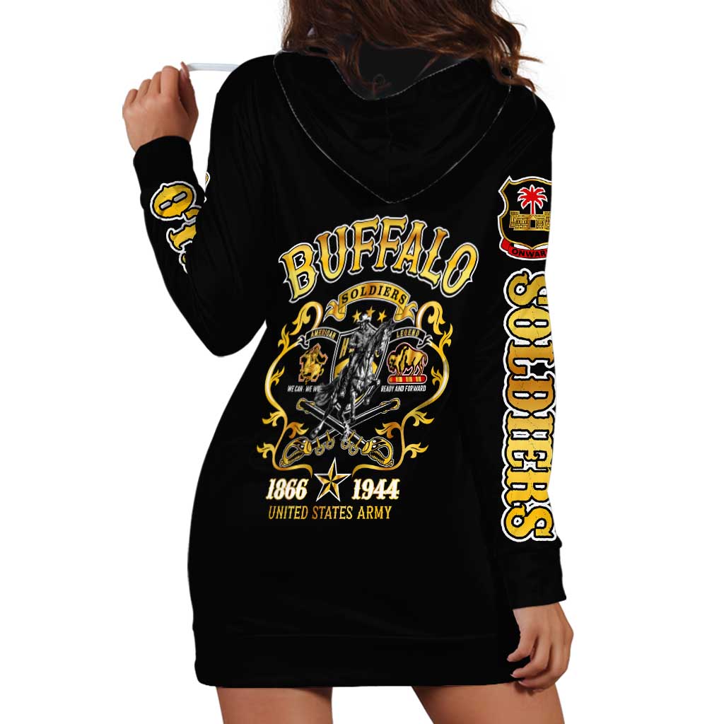 Buffalo Soldiers 1866-1944 Hoodie Dress American Legend