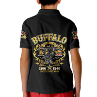 Buffalo Soldiers 1866-1944 Kid Polo Shirt American Legend