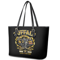 Buffalo Soldiers 1866-1944 Leather Tote Bag American Legend
