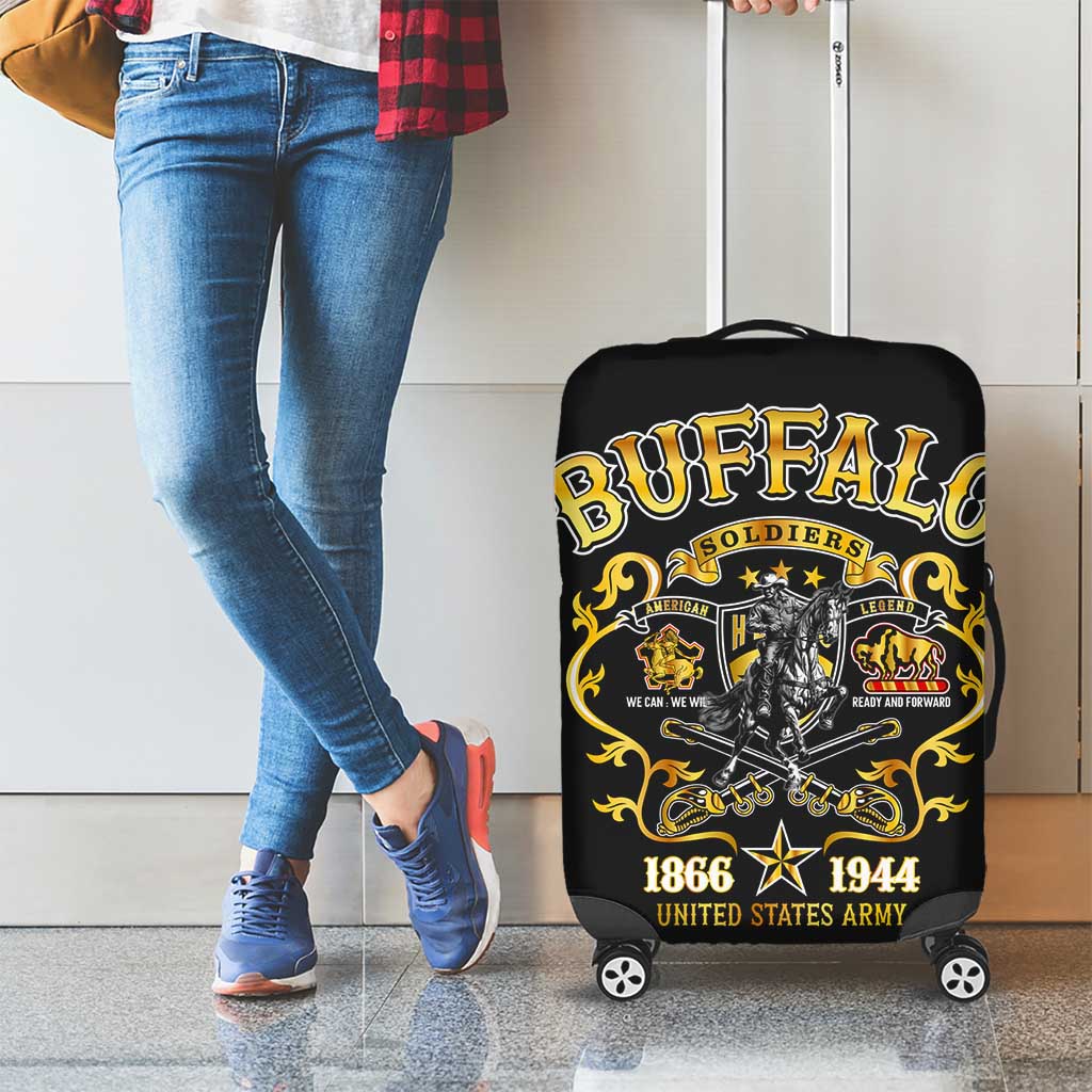 Buffalo Soldiers 1866-1944 Luggage Cover American Legend