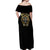 Buffalo Soldiers 1866-1944 Off Shoulder Maxi Dress American Legend