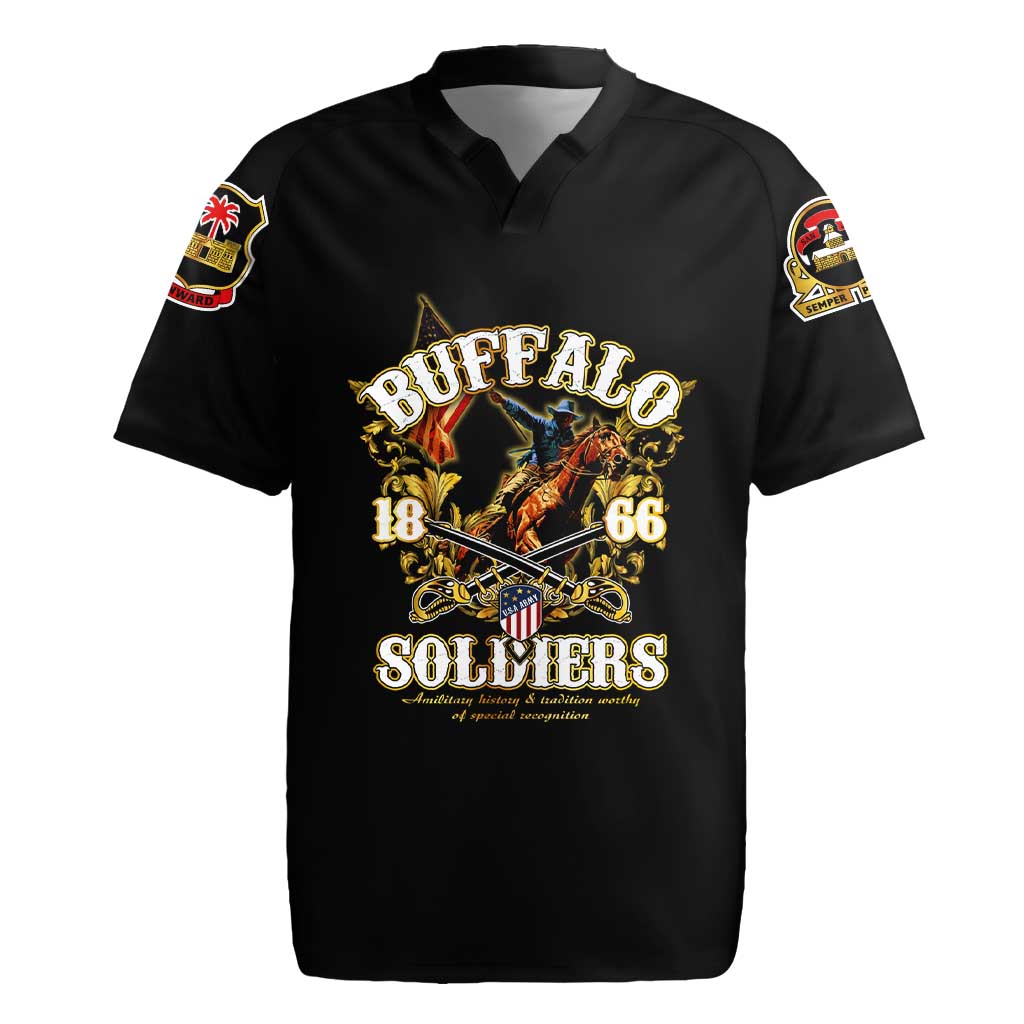 Buffalo Soldiers 1866-1944 Rugby Jersey American Legend