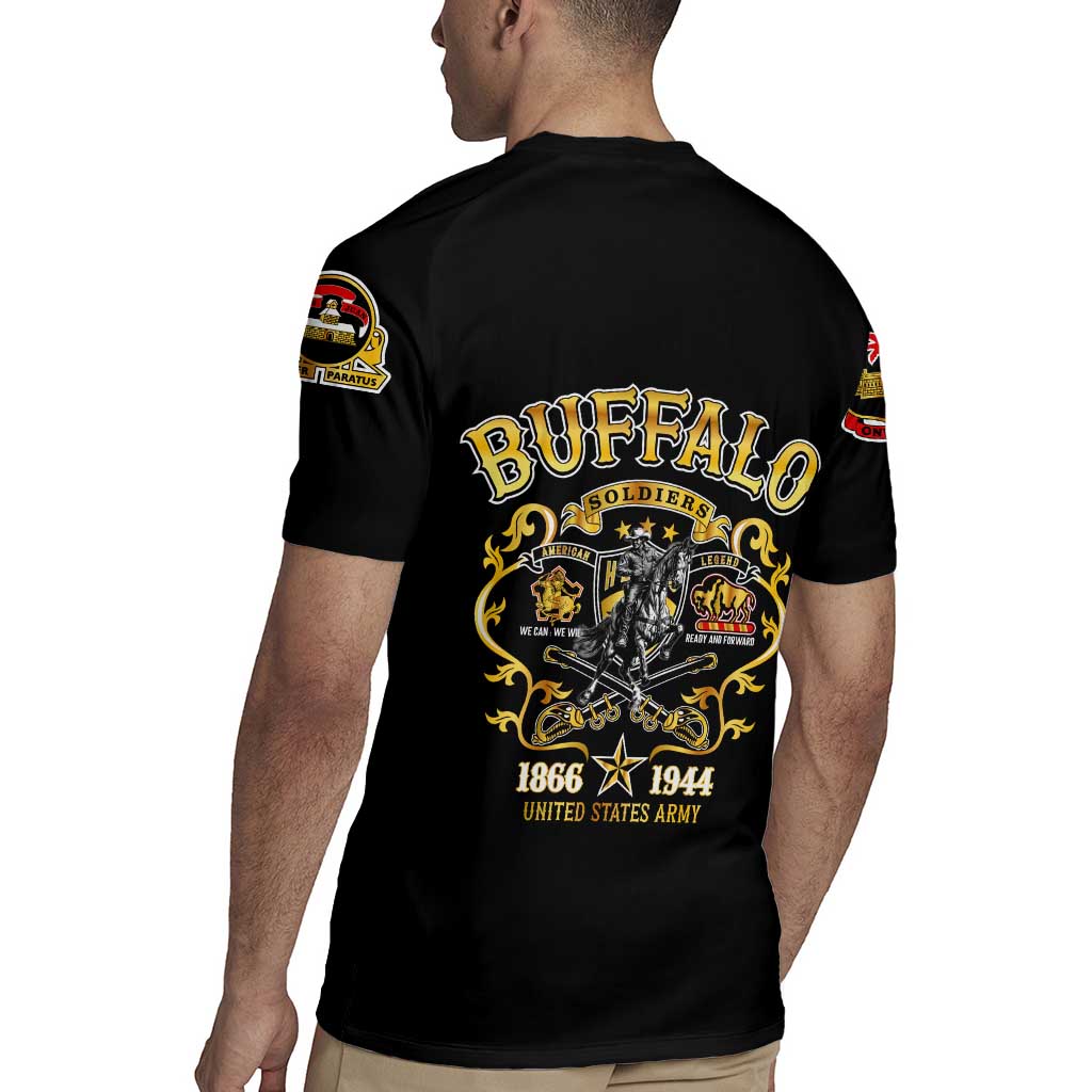 Buffalo Soldiers 1866-1944 Rugby Jersey American Legend