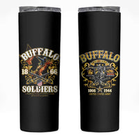 Buffalo Soldiers 1866-1944 Skinny Tumbler American Legend