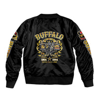 Buffalo Soldiers 1866-1944 Sleeve Zip Bomber Jacket American Legend