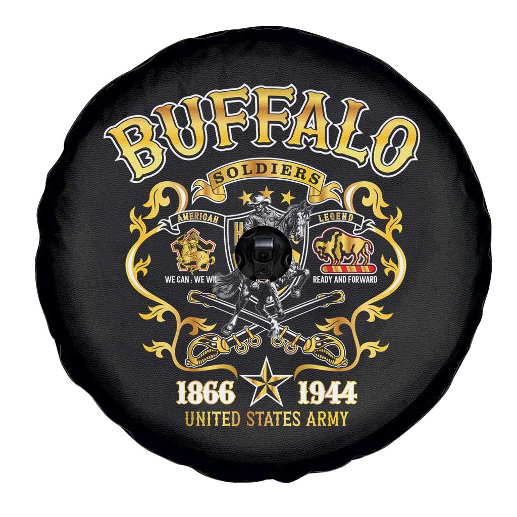 Buffalo Soldiers 1866-1944 Spare Tire Cover American Legend