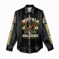 Buffalo Soldiers 1866-1944 Women Casual Shirt American Legend