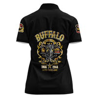 Buffalo Soldiers 1866-1944 Women Polo Shirt American Legend