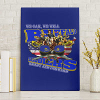 We Can We Will Buffalo Soldiers Canvas Wall Art Ready and Forward