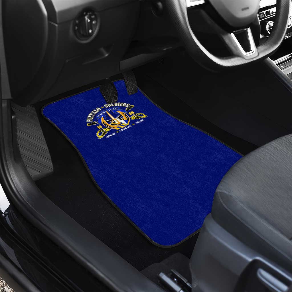 We Can We Will Buffalo Soldiers Car Mats Ready and Forward