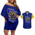 We Can We Will Buffalo Soldiers Couples Matching Off Shoulder Short Dress and Hawaiian Shirt Ready and Forward