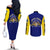 We Can We Will Buffalo Soldiers Couples Matching Off The Shoulder Long Sleeve Dress and Long Sleeve Button Shirt Ready and Forward