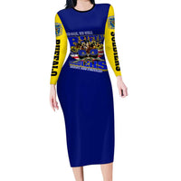 We Can We Will Buffalo Soldiers Family Matching Long Sleeve Bodycon Dress and Hawaiian Shirt Ready and Forward